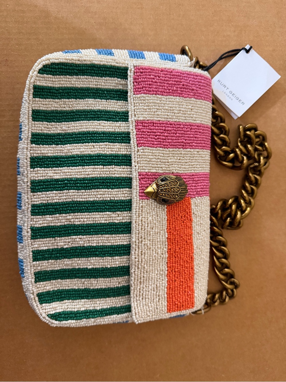 Kurt Geiger Beaded Shoulder Bag